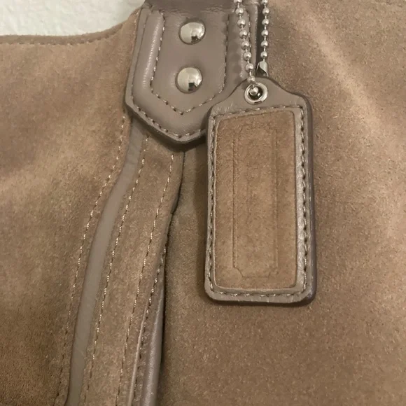 Suede Coach Purse - Picture 7 of 11